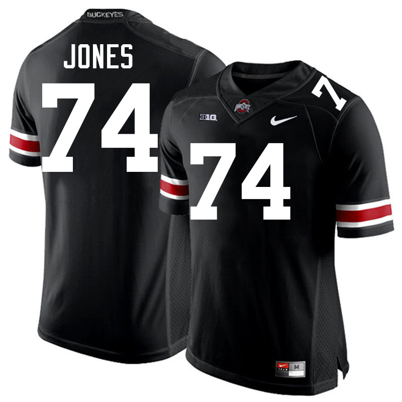 Jamarco Jones Ohio State Buckeyes Jersey College Football Uniforms-Black